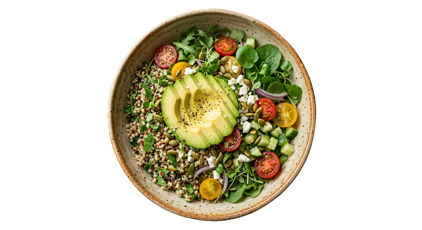 Insalata Quinoa e Avocado