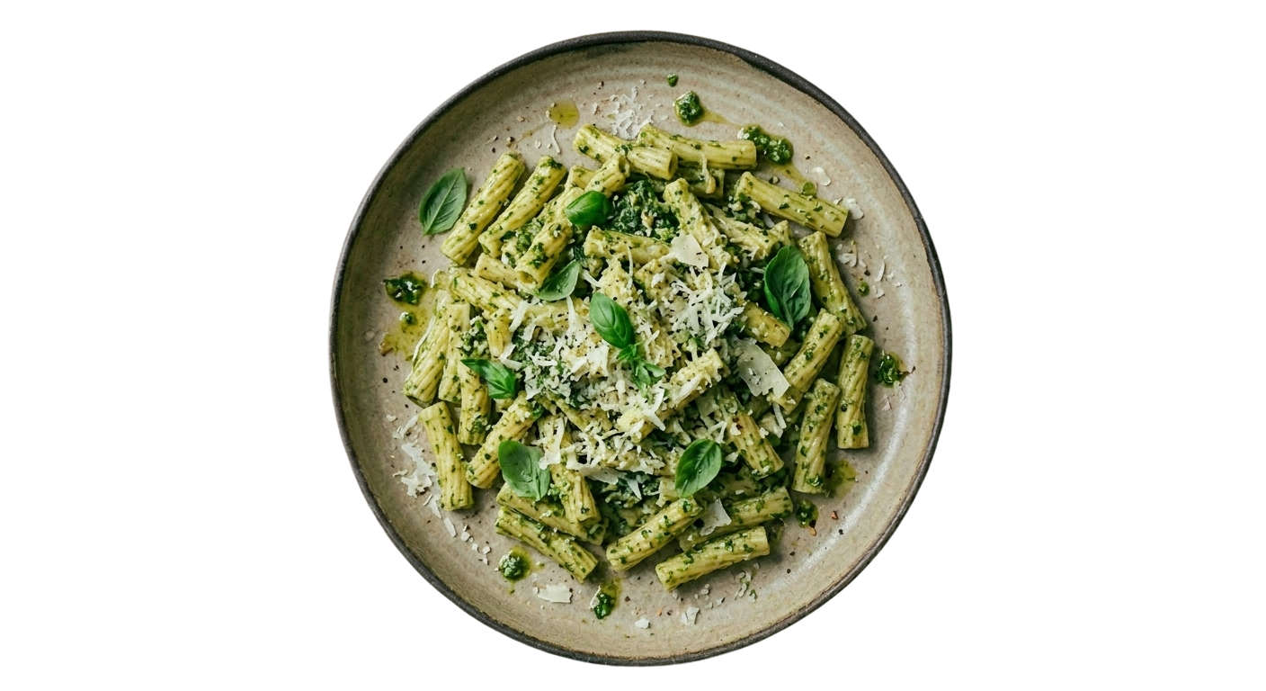 Maccheroncini Pesto Genovese