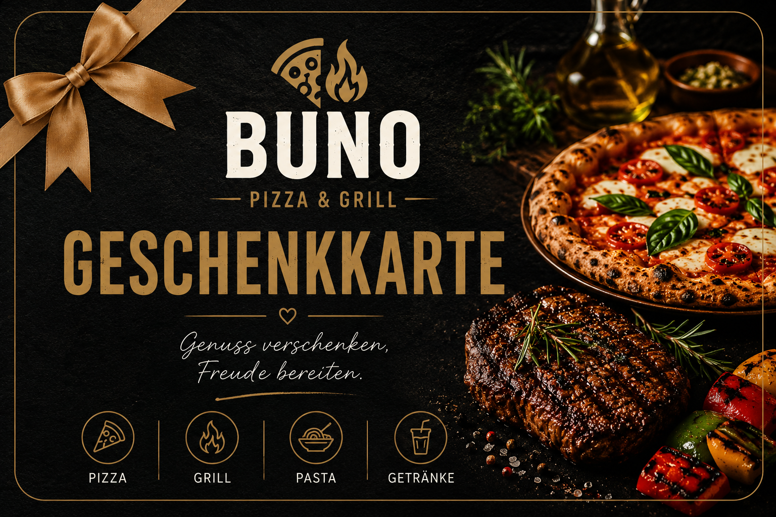 Buno Pizza & Grill Gutschein
